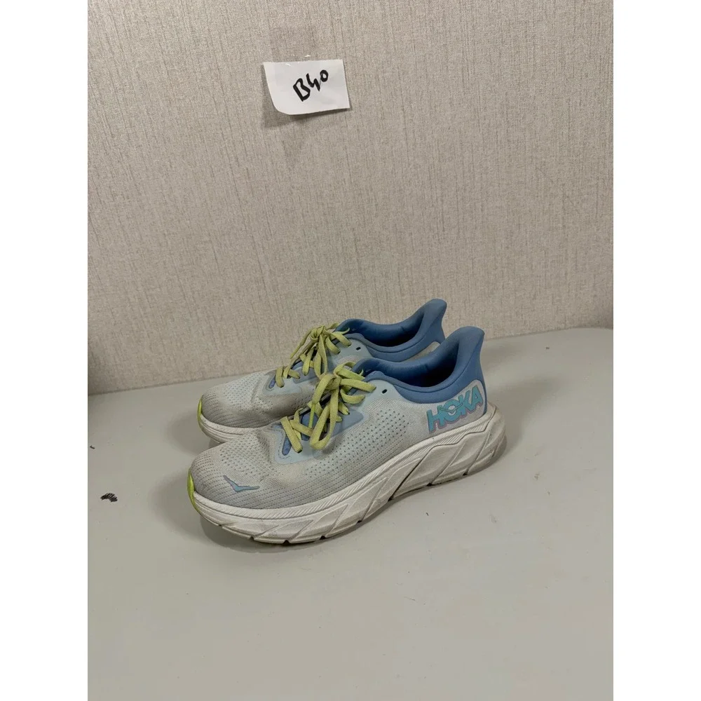 Hoka One One Arahi 7 Womens 7.5b Shoes Blue Running Sneaker Gym 1147851 ISK